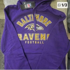 Fanatics Purple and Gold Baltimore Hoodie
